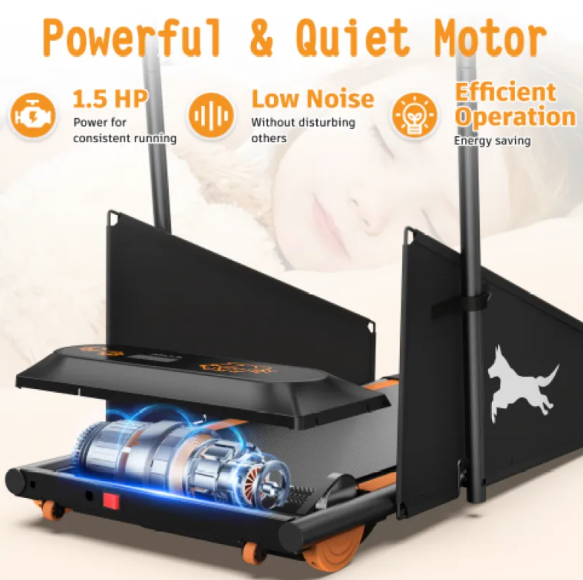Dog Treadmill for Small and Medium Dogs