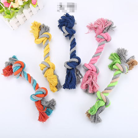 Large Cotton Knot Rope Dog Toy for Training (28cm)