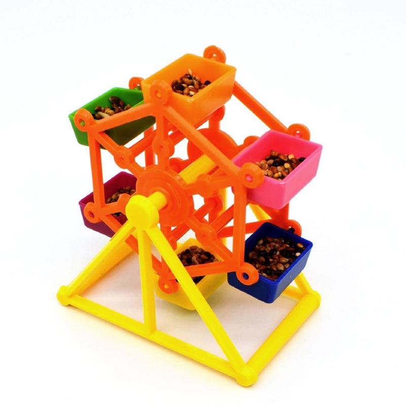 Colorful Parrot Foraging Toy for Intelligence Growth