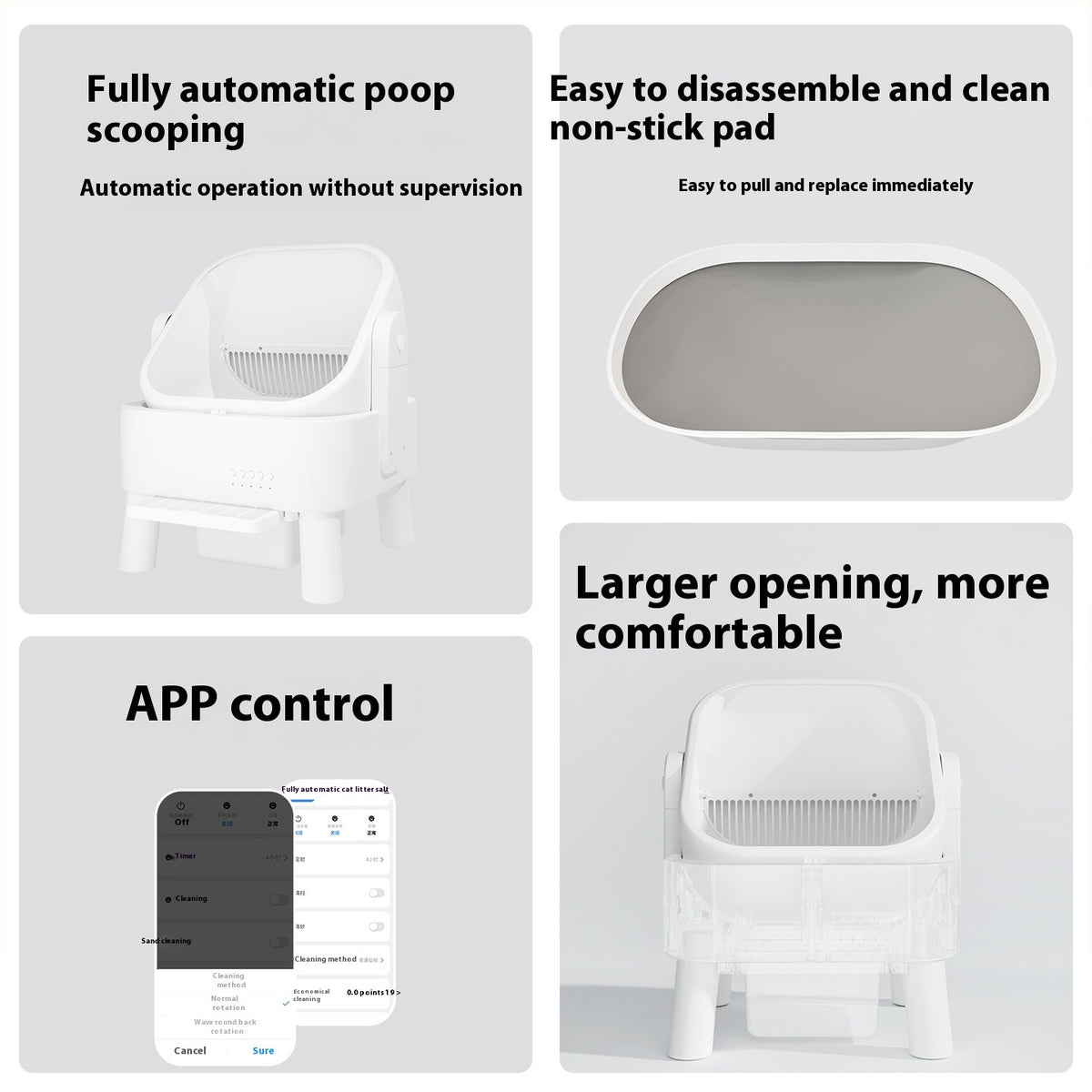 Automatic Smart Cat Litter Box